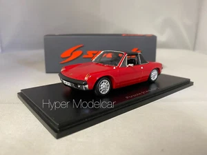Spark Model 1/43 Porsche 914/6 1973 Red Art S4563 - Imagen 1 de 3
