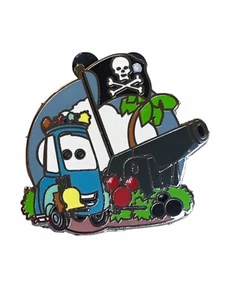 Disney Trading Pin Cars Guido Gabelstapler Piratenflagge Prachtkanone Mickey Ohren - Bild 1 von 4