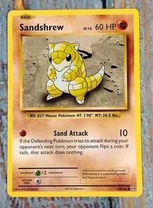 SANDSHREW 54/108 Common / XY Evolutions 2016 / Basic Pokémon NM (#4) - Picture 1 of 4