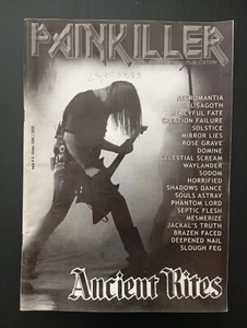 Painkiller #4 2000 Underground Metal Fanzine Bal Sagoth Sodom Solstice Waylander - Imagen 1 de 10