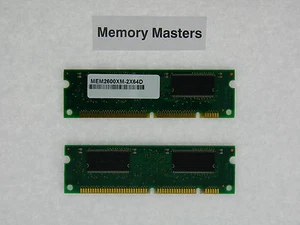 MEM2600XM-2x64D 2x64MB Approved Drachme Mémoire pour Cisco 2600XM Routeur Séries - Zdjęcie 1 z 1