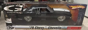1970 PRO TOURING CHEVELLE - HOT WHEELS DIECAST MODEL 1:18 - Picture 1 of 3