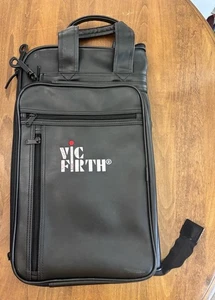 Vic Firth Professional Percussion Leather Drum Stick Bag Backpack VGC Black Nice - Bild 1 von 11