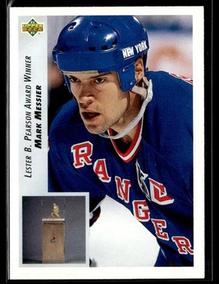 1992-93 Upper Deck #432 Mark Messier Hockey Card 1001F - Image 1 of 2