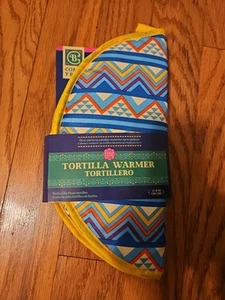 TORTILLA WARMER FITS UP TO 12 TORTILLAS INSULATED NWT KEEPS TORTILLAS WARM /SOFT - Picture 1 of 2