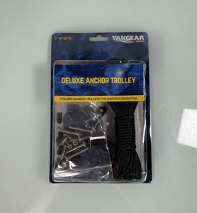 NEW YakGear Kayak Deluxe Anchor Trolley Kit w/ Harken Pulleys for Kayak / Canoe - Picture 1 of 8