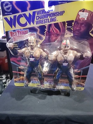 Новый нераспакованный набор экшн-фигурок Harlem Heat Tag Team WCW Wrestling 1994 Toymakers - запечатанный - Изображение 1 из 4