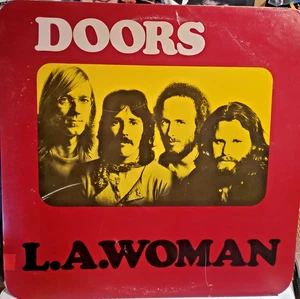DOORS "L.A. WOMAN" Elektra 1971 EKS-75011-B CP and a "dinner plate" design - Picture 1 of 14