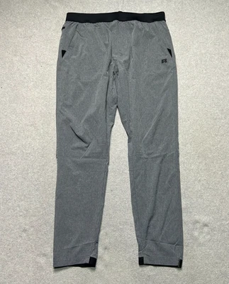 Pantalones de Entrenamiento Atlético Russell Para Hombres XL Gris Pierna Ajustada Rendimiento Elastizados Gimnasio Foto 1 de 4