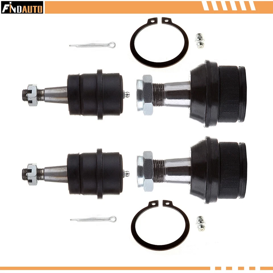 Juego de 4 rótulas superiores inferiores delanteras suspensión para Dodge Ram 1500 1994-1999 Foto 1 de 1