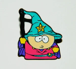 Pin esmalte de metal South Park serie de televisión Eric Cartman como Wizard King SIN USAR - Imagen 1 de 1