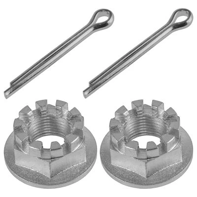 Tuerca de eje trasero con pasador para Honda FourTrax 300EX TRX300EX 93-2000 / TRX450R 04-09 Foto 1 de 4