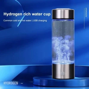 Wasserionisierer Wasserstoff H2 Wassergenerator-Ionisator Trinkflasche 450ml - Bild 1 von 6