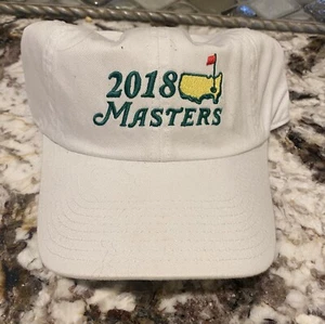 Masters Augusta National Georgia 2018 Hat White NWT - Picture 1 of 3