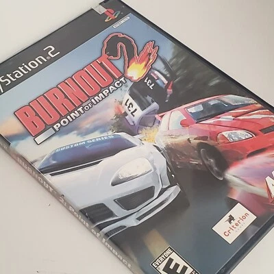 Burnout 2 Point of Impact PlayStation 2 PS2 2002 Brand New Store Display - Image 1 of 3