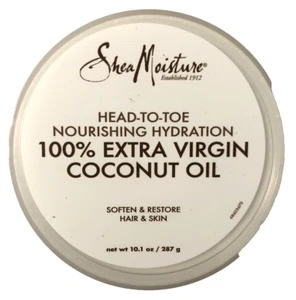 Shea Moisture Nourishing Hydration 100% Extra Virgin Coconut Oil 10.1 oz - Picture 1 of 7