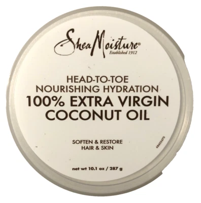 Кокосовое масло ши увлажняющее питательное увлажняющее 100% экстра вирджин 10,1 унции - Изображение 1 из 4