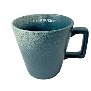 Taza de té de café Starbucks 2021 verde y blanco ombré esmalte moteado 14 oz usada en excelente estado - Imagen 1 de 10