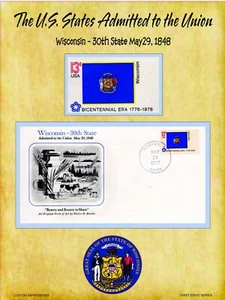 FIRST STATES CANVAS WALL ART PAINTING PICTURES HANGING POSTERS HOME DECOR - Picture 1 of 1