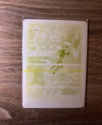 Wwe 1/1 AJ Lee and Paige printing plate 1 of 1 road to wrestle mania  2015 card - Image 1 of 2