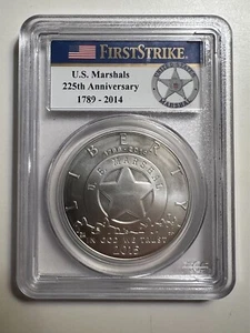 2015-P PCGS MS69 U.S. MARSHALLS SERVICE COMMEMORATIVE DOLLAR (FIRST STRIKE) - Picture 1 of 6