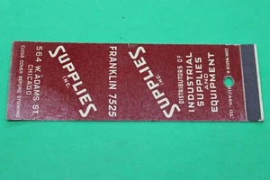 Vintage Supplies Inc, Industrial Equipment, Chicago, Matchbook flat - Picture 1 of 2