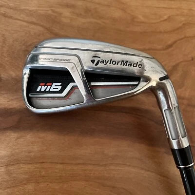 TaylorMade M6 Single 6 Iron Regular Graphite Golf Club Men’s Right Handed - Image 1 of 4