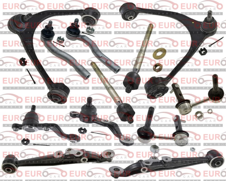 Kit de extremo delantero para Lexus GS300 GS400 brazos inferiores superiores extremos de cremallera exteriores balanceo Foto 1 de 4