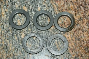 Jr Dragster Polar Shockwave briggs .150" crankshaft bushing / thrust washers 5ea - Picture 1 of 2