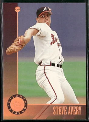 Steve Avery 1996 Leaf Press Proofs Bronze #137 - Atlanta Braves - Image 1 of 2