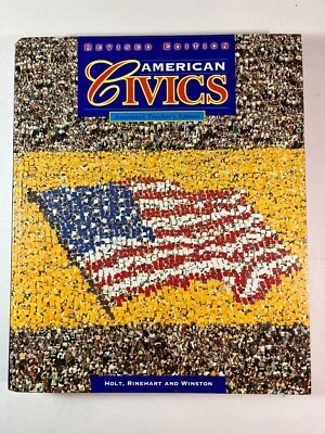 American Civics Revised Teacher's Annotated Edition Holt 1997 0030507626 - Image 1 of 4