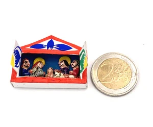 Mini Krippe Reisekrippe Retablo Weinachten Südamerika Fairtrade - Bild 1 von 4