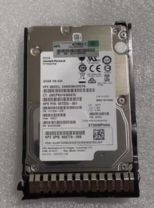 870753-B21 HPE 300GB 15K SAS 12Gbps SC 2.5” Hard Drive 867254-001 - Afbeelding 1 van 1