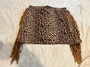 Women’s Size XL Animal Print Fashion Express Mini Skirt - Picture 1 of 1