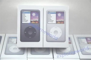 NEW Apple iPod Classic 7th Generation 120GB Black & Silver (Latest Model) Sealed - Picture 1 of 9