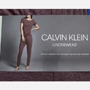 Calvin Klein Women's Sleepwear 2 Piece Lounge Pajama Set(BURGUNDY PHOEBE S)NWOT - Picture 1 of 1