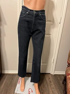 VALENTINO DESIGNER BLAUE JEANS MIT ROTEM LOGO GR. 28 - Bild 1 von 2