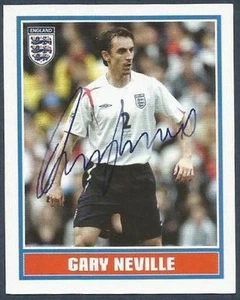 Merlín-Inglaterra 2006 Copa del Mundo - #013 - Inglaterra y Manchester United - Gary Neville - Imagen 1 de 1