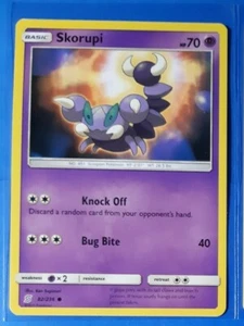 Skorupi 82/236 Pokemon card SM Unified Minds common NM - Picture 1 of 1