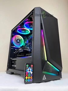 GAMING PC MINI COMPUTER DESKTOP INTEL Core i7✔️SSD 3TB HDD✔️GTX 1650 WiFi Win 10 - Picture 1 of 12