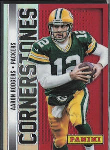 2013 Panini Prizm #20 Aaron Rodgers Cornerstones Red /99 - Bild 1 von 2
