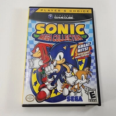 Sonic Mega Collection  Nintendo GameCube Player's Choice Sega Complete & Tested  - Image 1 of 4