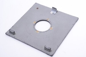 ✅ SINAR NORMA LENS BOARD, HOOD HOLDER FOR 4X5, 5X7, 8X10 CAMERA 137X137MM PLATE