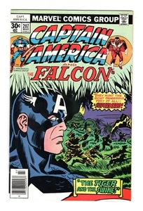 CAPTAIN AMERICA and The FALCON 207, (VF+),THE TIGER and THE SWINE (SHIPS FREE) * - Picture 1 of 2