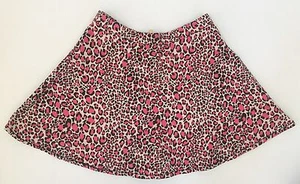 Falda H M Niñas Estampado Animal Leopardo Guepardo Rosa y Negra Talla 3-4 Años - Imagen 1 de 2