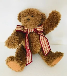 Longaberger Homestead Ganz Cottage Coleccionables 12" Peluche Articulado Oso de Navidad - Imagen 1 de 7