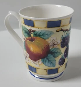 Elegance Fine Bone China Fruit Mug England 1996 - Picture 1 of 11