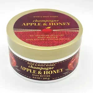 Bath & Body Works CHAMPAGNE APPLE & HONEY Body Butter 6.5 oz - Picture 1 of 5