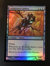 Consecrated Sphinx - Mirrodin Besieged - Foil - SP - MTG - Single