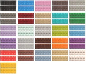 Lego Parte 3795 x 2 Placa 2 x 6. 2 por lote. Select Color - Imagen 1 de 45